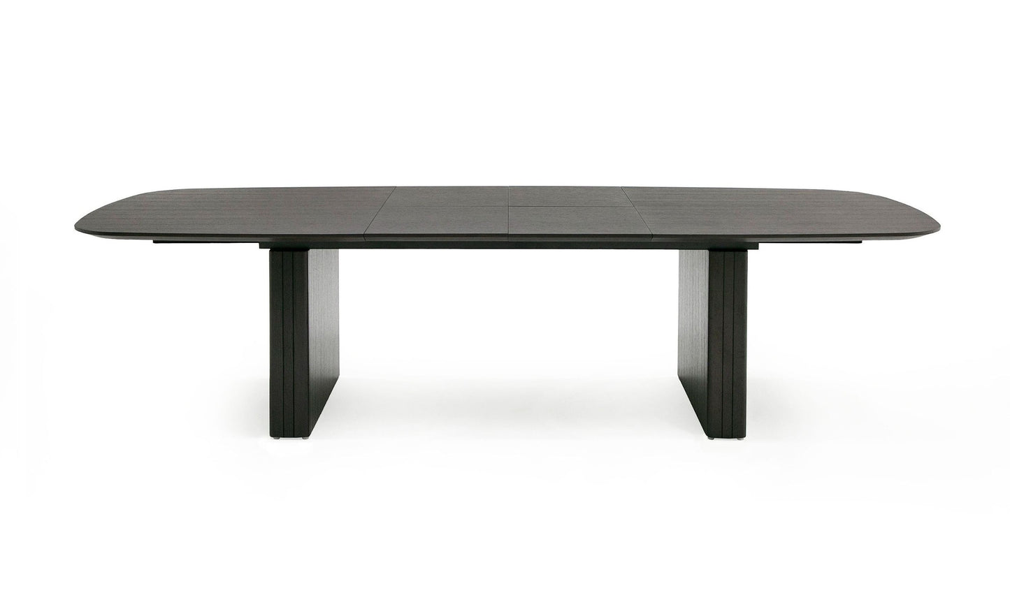 Modrest Calhoun - Modern Smoked Oak Extendable Dining Table VGDWJ3572-BRN-DT