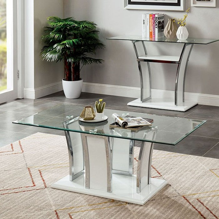 STATEN Contemporary Coffee Table CM4372WH-C