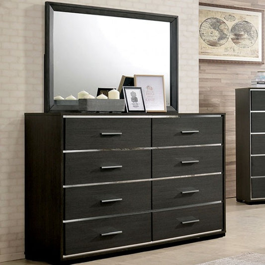 FOA CAMRYN Contemporary Warm Gray DRESSER CM7589D