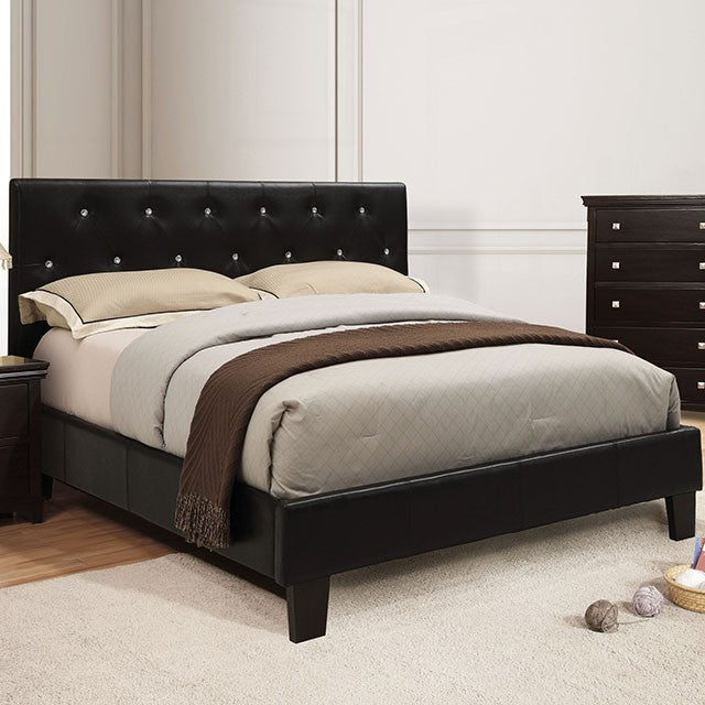 FOA Velen Contemporary Black Bed CM7949BK