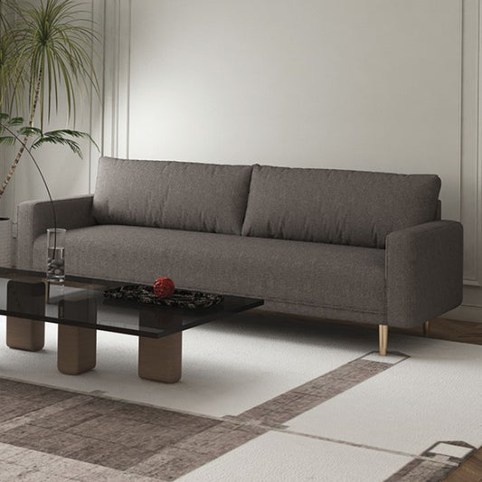 FOA ELVERUM Contemporary Charcoal Gray Sofa FM61000GY-SF