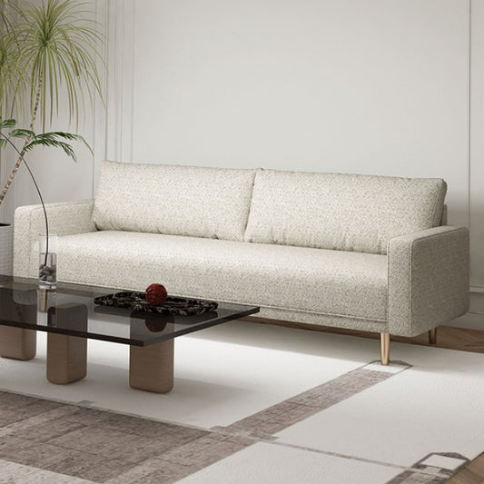 FOA ELVERUM Contemporary Off-White Sofa FM61000WH-SF