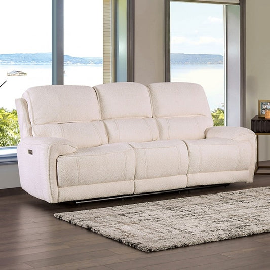 FOA MORCOTE Transitional Beige Boucle Fabric Sofa FM62001BG-SF-PM